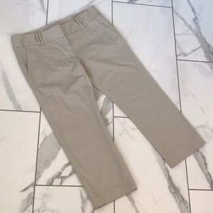 Halogen Khaki crop pants